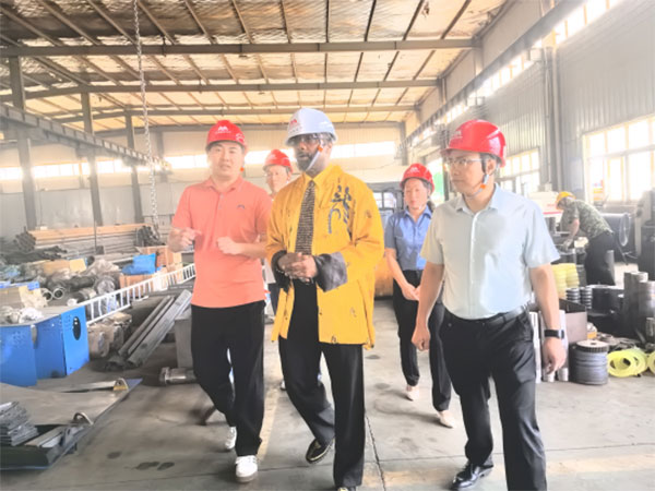跨國界，筑橋梁丨熱烈歡迎非洲客戶到高飛股份參觀考察